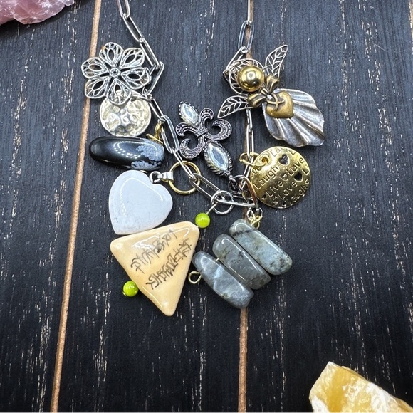 Alquimia by Ady Mixed Metal and Stone Necklace - Picture 3 of 3